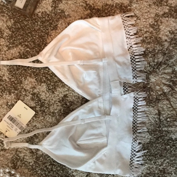 Jasmine and Ginger White Fringe Bralette - NWT - Picture 3 of 6